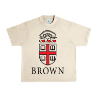 Sandshell brown university Urban Heavy Tee - linhVisuals