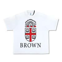 White brown university Urban Heavy Tee - linhVisuals