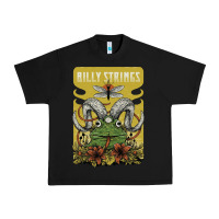 Black billy strings poster Urban Heavy Tee - linhVisuals