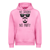 Fuchsia Pink No Sandro No Party Urban Hoodie - Bettercallsaul