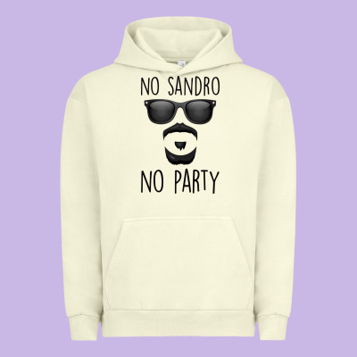 No Sandro No Party Urban Hoodie Designed By Bettercallsaul