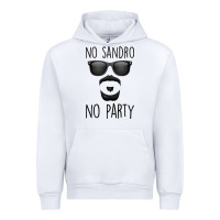 White No Sandro No Party Urban Hoodie - Bettercallsaul