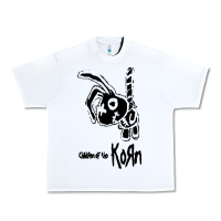 White k o r n classic Urban Heavy Tee - linhVisuals