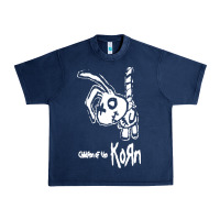 Navy k o r n classic Urban Heavy Tee - linhVisuals