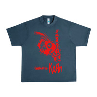 Midnight Navy k o r n classic Urban Heavy Tee - linhVisuals