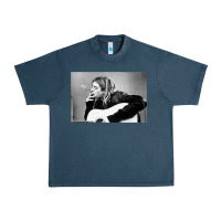 Midnight Navy kurt smoking Urban Heavy Tee - linhVisuals