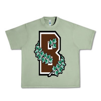 Oil Green brown university Urban Heavy Tee - linhVisuals