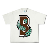 Pistachio brown university Urban Heavy Tee - linhVisuals