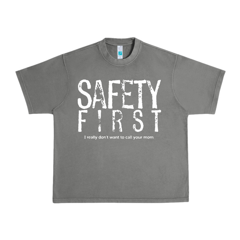 Safety First Science Teacher Urban Heavy Tee by linhVisuals | Teevron