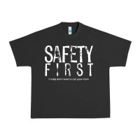 Safety First Science Teacher Urban Heavy Tee | Teevron