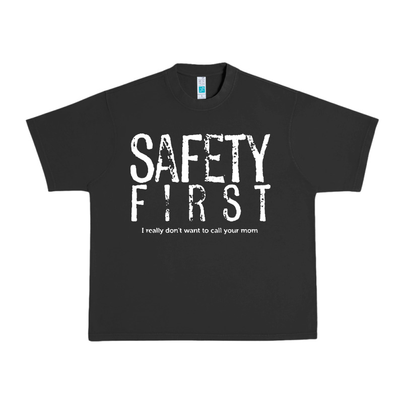 Safety First Science Teacher Urban Heavy Tee by linhVisuals | Teevron