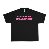 Black satan is my sugar daddy Urban Heavy Tee - linhVisuals