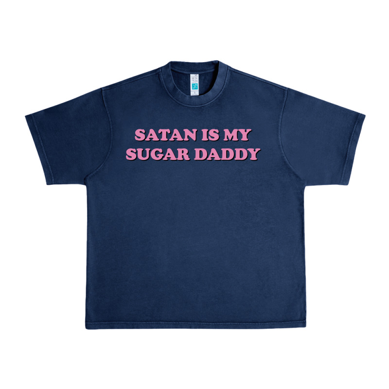 Satan Is My Sugar Daddy Urban Heavy Tee by linhVisuals | Teevron