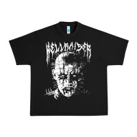 Black black metal pinhead Urban Heavy Tee - linhVisuals