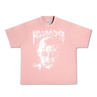 Salmon black metal pinhead Urban Heavy Tee - linhVisuals
