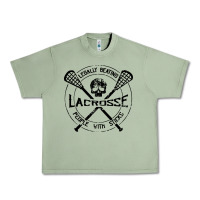 Oil Green lacrosse legally beating people with sticks Urban Heavy Tee - linhVisuals