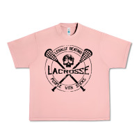 Salmon lacrosse legally beating people with sticks Urban Heavy Tee - linhVisuals
