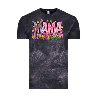 Cloud Black mama all day everyday Vintage Tee - CowhideDigitalArt