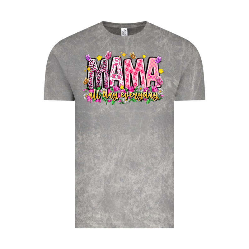 Mama All Day Everyday Vintage Tee by CowhideDigitalArt | Teevron