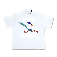 White Road Runner Urban Heavy Tee - linhVisuals