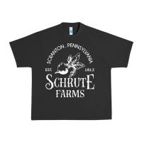 Pigment Black schrute farms Urban Heavy Tee - linhVisuals