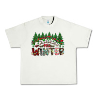 Pistachio i was made for winter Urban Heavy Tee - CowhideDigitalArt