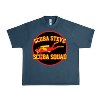 Midnight Navy scuba steve Urban Heavy Tee - linhVisuals