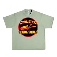 Oil Green scuba steve Urban Heavy Tee - linhVisuals