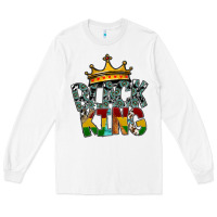 White black king Long Sleeve Tee - SublimationCraftShop