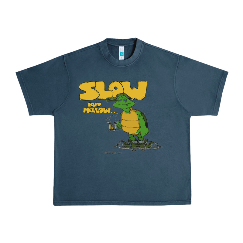 Slow But Mellow Crazy Urban Heavy Tee by linhVisuals | Teevron