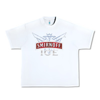 White smirnoff ice Urban Heavy Tee - linhVisuals