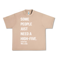Burro some people need a high five Urban Heavy Tee - linhVisuals