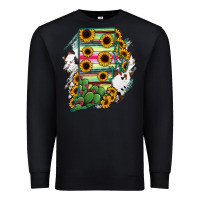 Black Rhode island State aMp Premium Sweatshirt - RanaPortraitStore