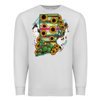 Dove Grey Rhode island State aMp Premium Sweatshirt - RanaPortraitStore