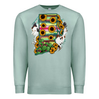 Seafoam Rhode island State aMp Premium Sweatshirt - RanaPortraitStore