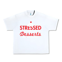 White stressed is desserts spelled backwards Urban Heavy Tee - linhVisuals