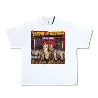 White Capone-N-Noreaga Urban Heavy Tee - linhVisuals