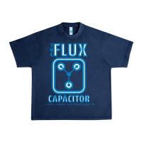 Navy the flux capacitor Urban Heavy Tee - linhVisuals