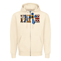 Sandshell American Flag Faith Zipper Hoodie - Jasminsmagicworld