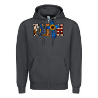 Smoke American Flag Faith Zipper Hoodie - Jasminsmagicworld
