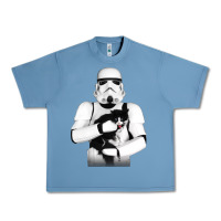 Pebble Blue stormtrooper cat Urban Heavy Tee - linhVisuals