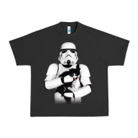 Pigment Black stormtrooper cat Urban Heavy Tee - linhVisuals