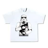White stormtrooper cat Urban Heavy Tee - linhVisuals