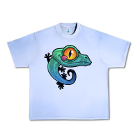 Grape Ice cute colorful cartoon gecko Urban Heavy Tee - linhVisuals