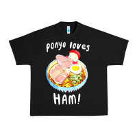 Studio Ghibli Ponyo Loves Ham Urban Heavy Tee | Teevron