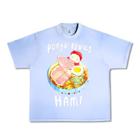 Grape Ice studio ghibli ponyo loves ham Urban Heavy Tee - linhVisuals