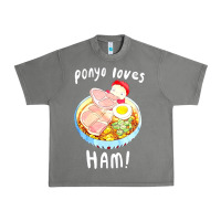 Tornado studio ghibli ponyo loves ham Urban Heavy Tee - linhVisuals