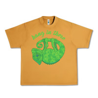 Peanut Butter hang in there magical chameleon Urban Heavy Tee - linhVisuals