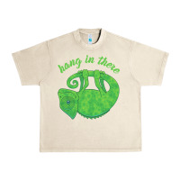 Sandshell hang in there magical chameleon Urban Heavy Tee - linhVisuals