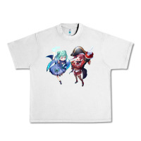 Lunar Rock Houshou Marine and Uruha Rushia Urban Heavy Tee - linhVisuals